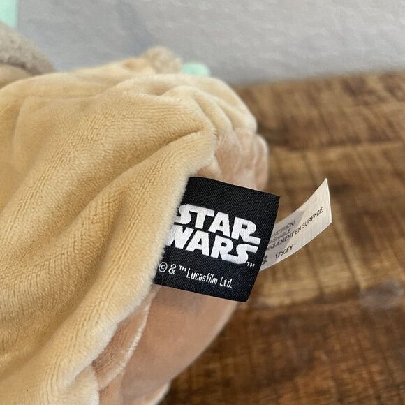 Star Wars Mattel Plush Toy 9” Small Yoda Baby Stuffed Animal The Mandalorian - Picture 6 of 9